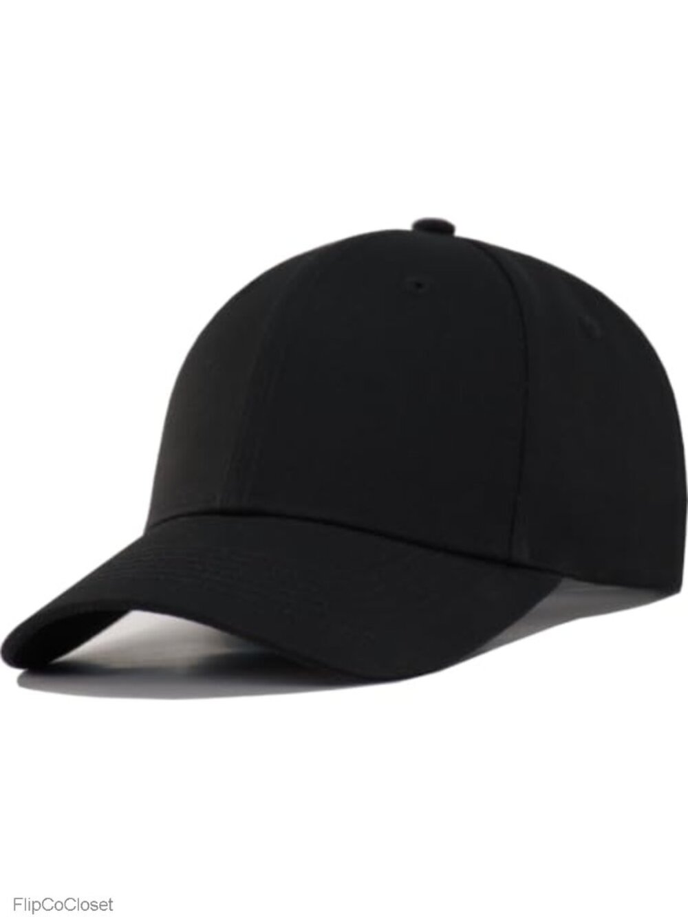 Classic Plain Baseball Cap Unisex Adjustable Cotton Structured Dad Hat Golf